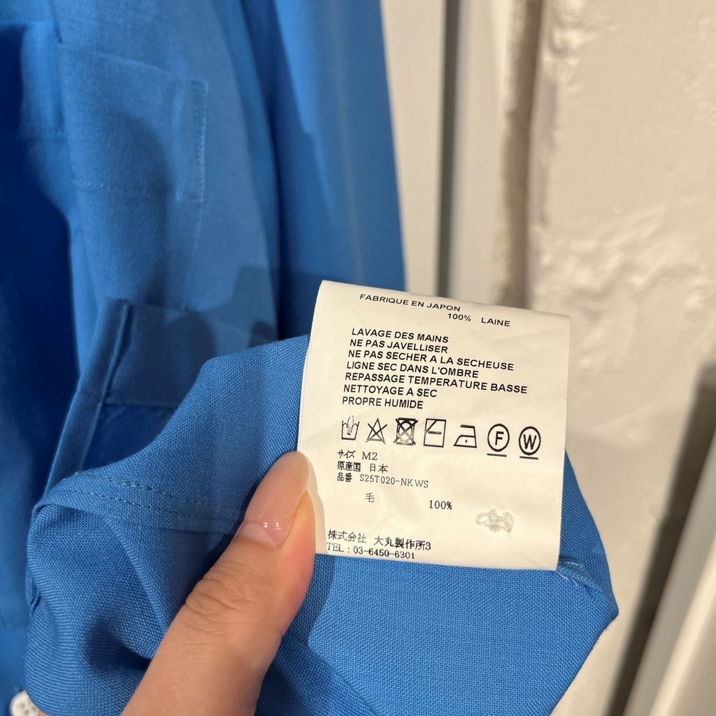 OVERCOAT オーバーコート 25SS LONG SLEEVE CAMP SHIRT 長袖シャツ