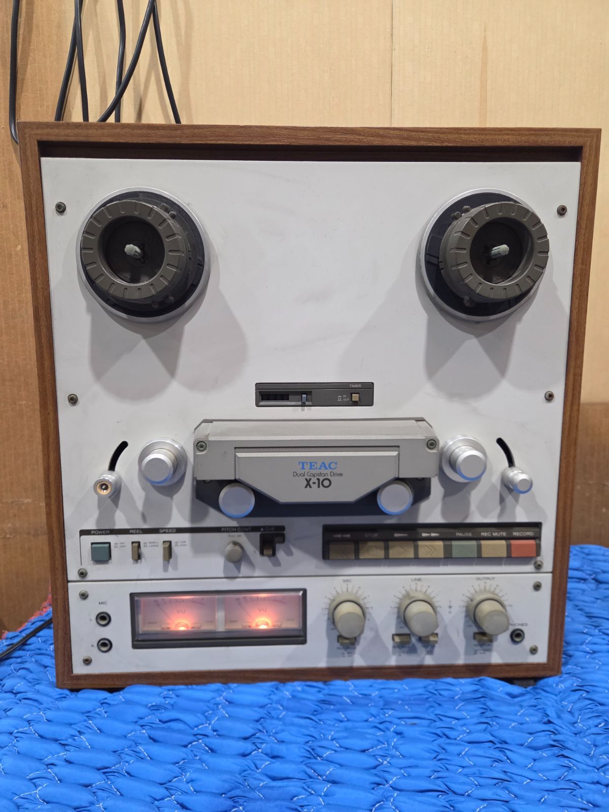 TEAC X-10R オープンリールデッキ ティアック X-10R（DX-2A セット