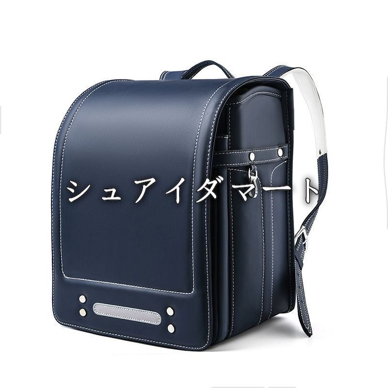 人気商品 ランドセル schoolbag スクールバッグ リュックサック男の子 女の子 入学準備 ファイル対応 防水 通学 通園 小学生用★ブルーcs708