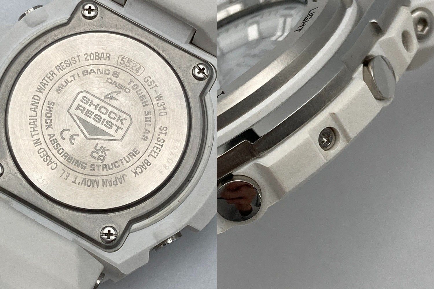 CASIO カシオ G-SHOCK G-STEEL 電波ソーラー 20気圧防水 腕時計 GST-W310-7AJF 中古 D4 CASIO カシオ G-SHOCK G-STEEL 電波ソーラー 20気圧防水 腕時計 GST