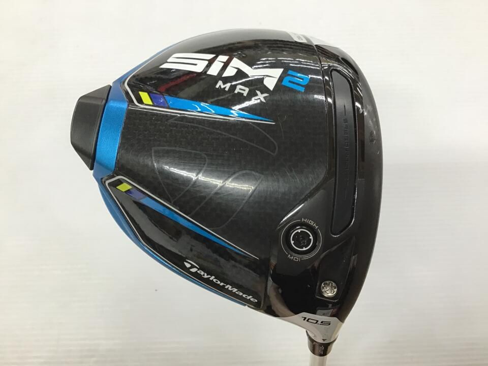テーラーメイド　SIM2 MAX　10.5度　ツアーAD HD-6　Sフレックス　ドライバー　中古【最短即日発送】
