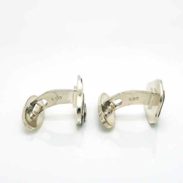 Georg Jensen カフリンクス 925S #150 スウィブル式 カフスボタン
