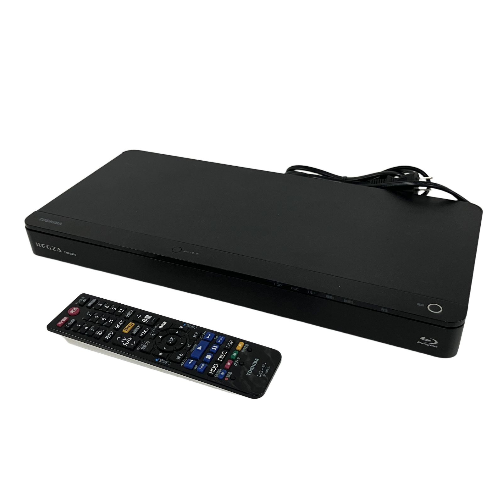 TOSHIBA 東芝 REGZA レグザブルーレイ DBR-Z410 500GB 2014年製 BD 