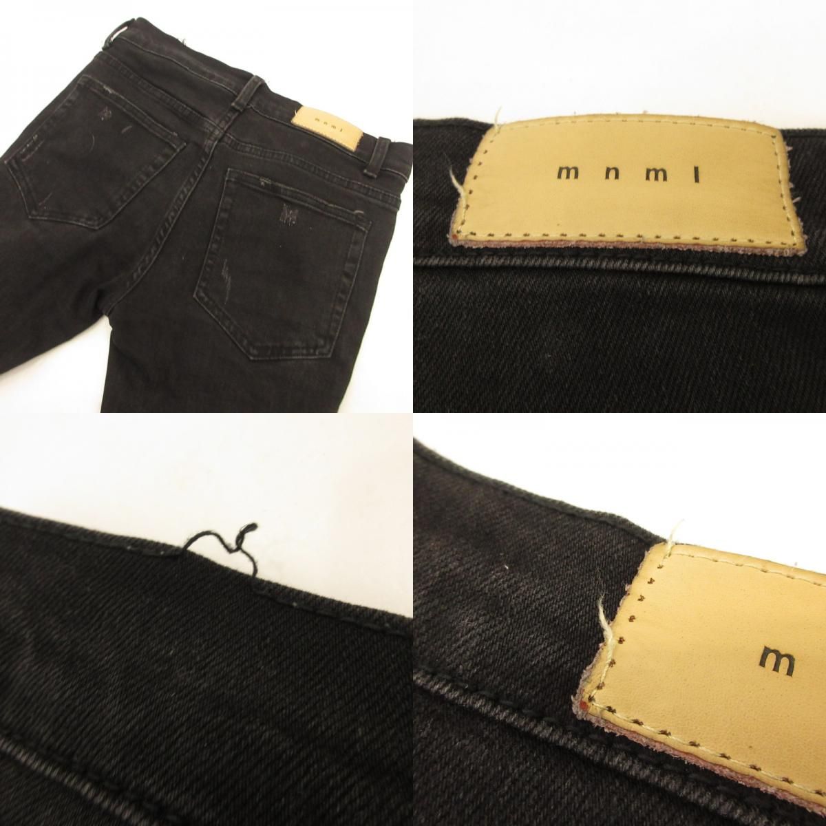姫路東店】 中古 mnml | ミニマル デニムパンツ X165 PAISLEY STRETCH 