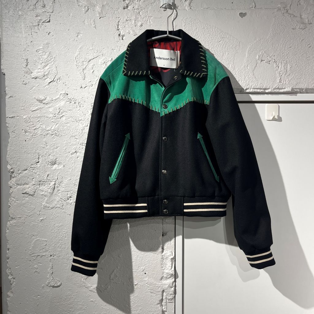 Andersson Bell アンダースンベル 22AW MARGO WESTERN VARSITY JACKET 