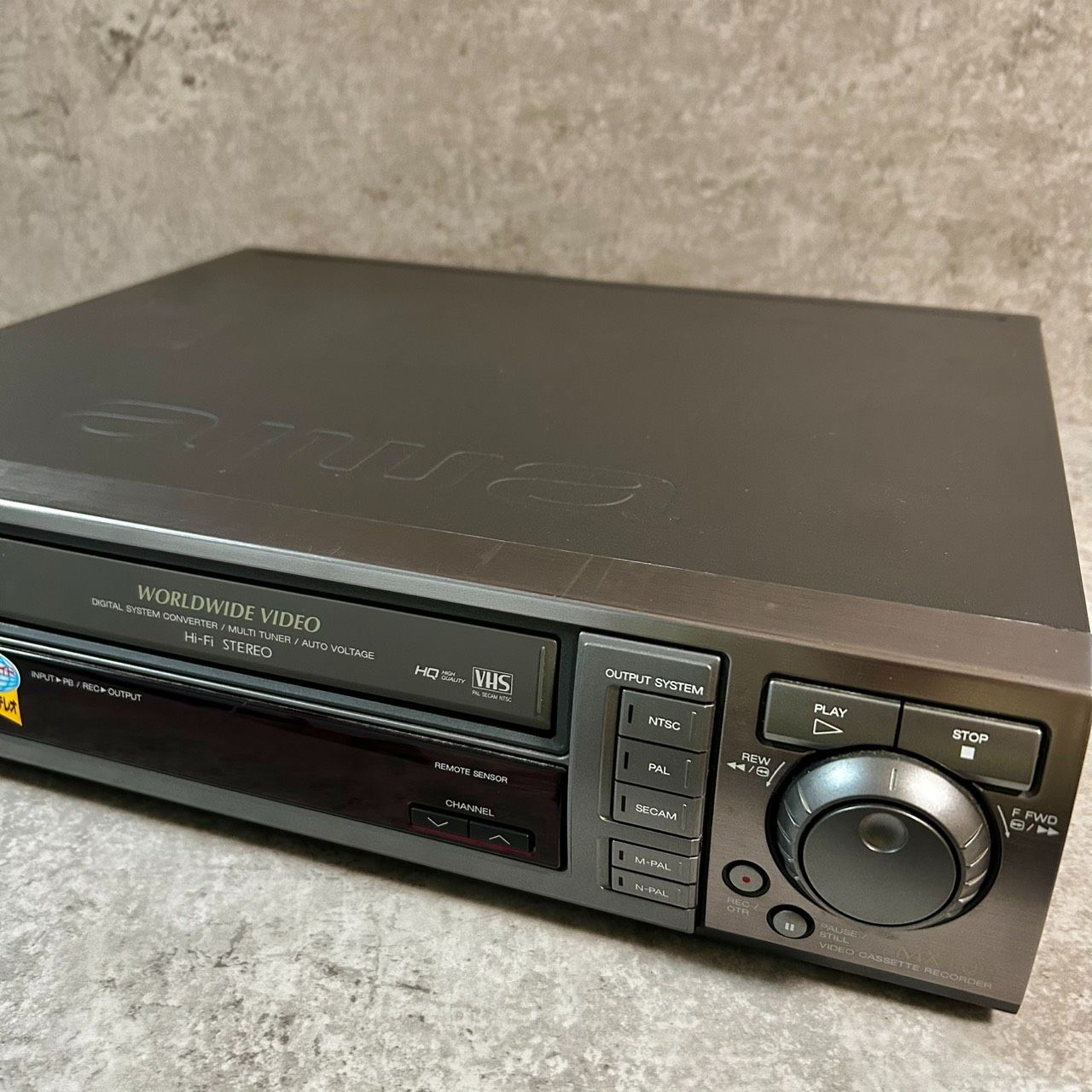 AIWA HV-MX100 ワールドワイドビデオ VHSビデオデッキ - メルカリ