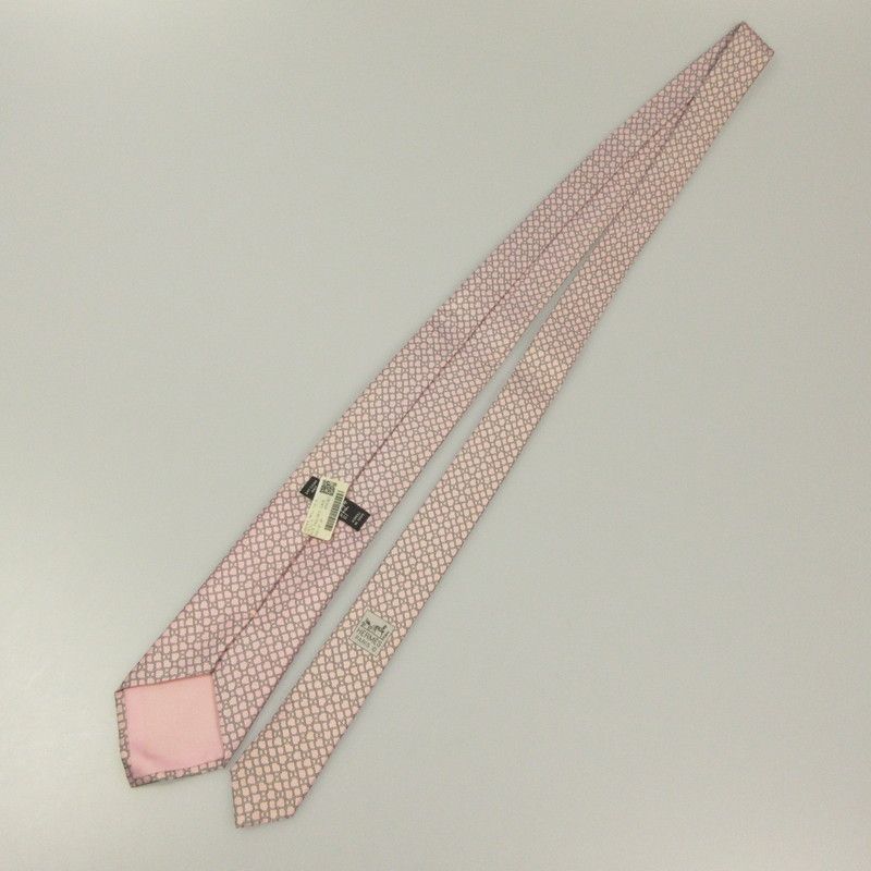 姫路東店】 中古 HERMES | エルメス ネクタイ 606116T ピンク 【135