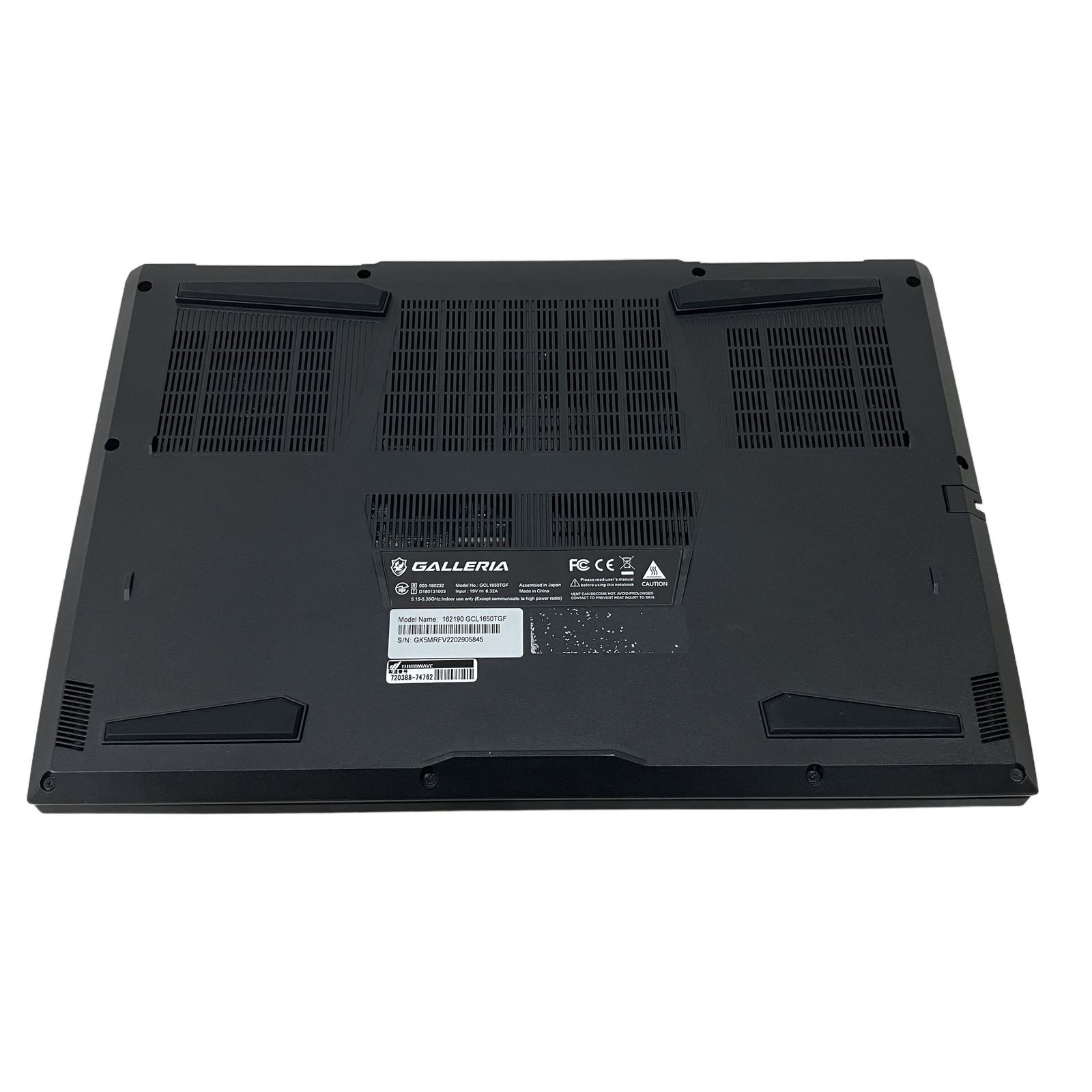 GALLERIA GCL1650TGF i5 16GB SSD GTX1650Ti ジャンク - メルカリ