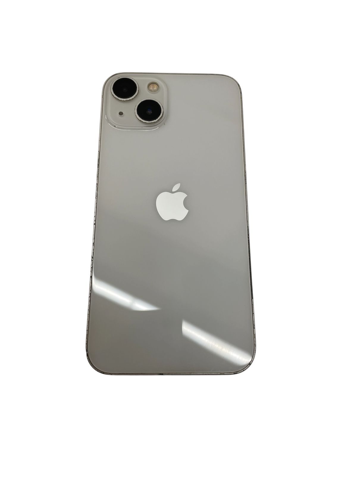 【管理番号-SK】iPhone13 128GB スターライト MLND3J/A バッテリ−80％ SIMフリー 簡易動作確認 初期化済