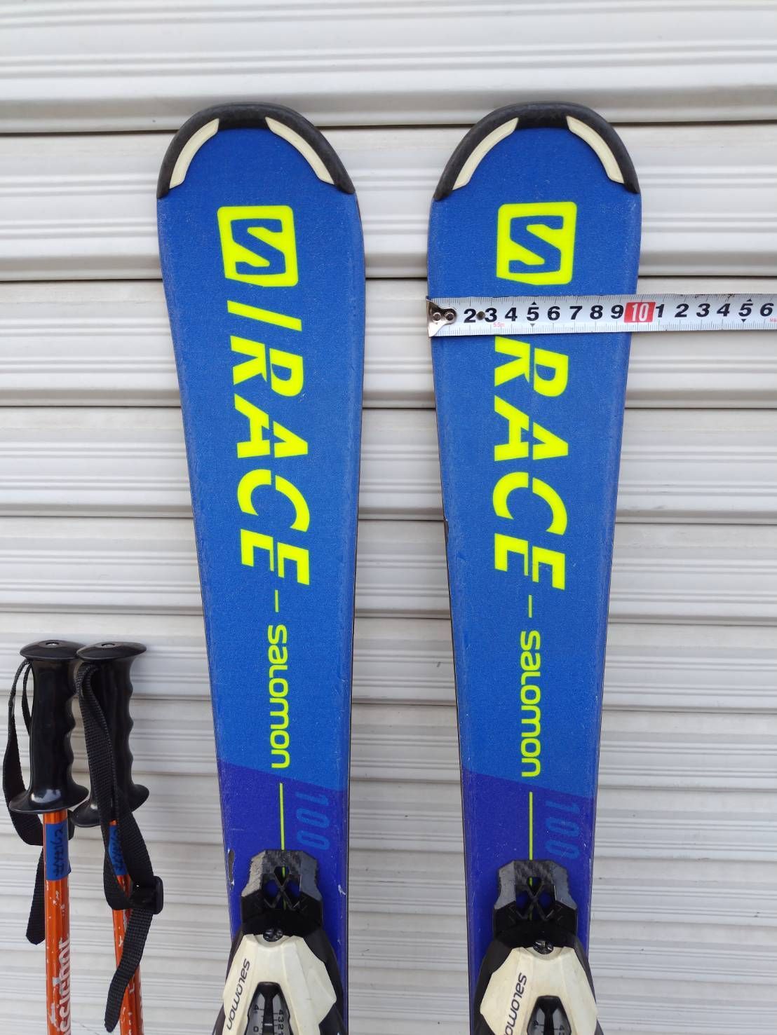 SALOMON S/RACE SONS OF A BLAST 100cm/スキー板/おまけポール付き