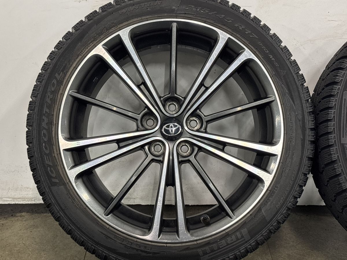 ホイールのみ販売可能】トヨタ 86 純正 17in 7J +48 PCD100 ピレリ 215 