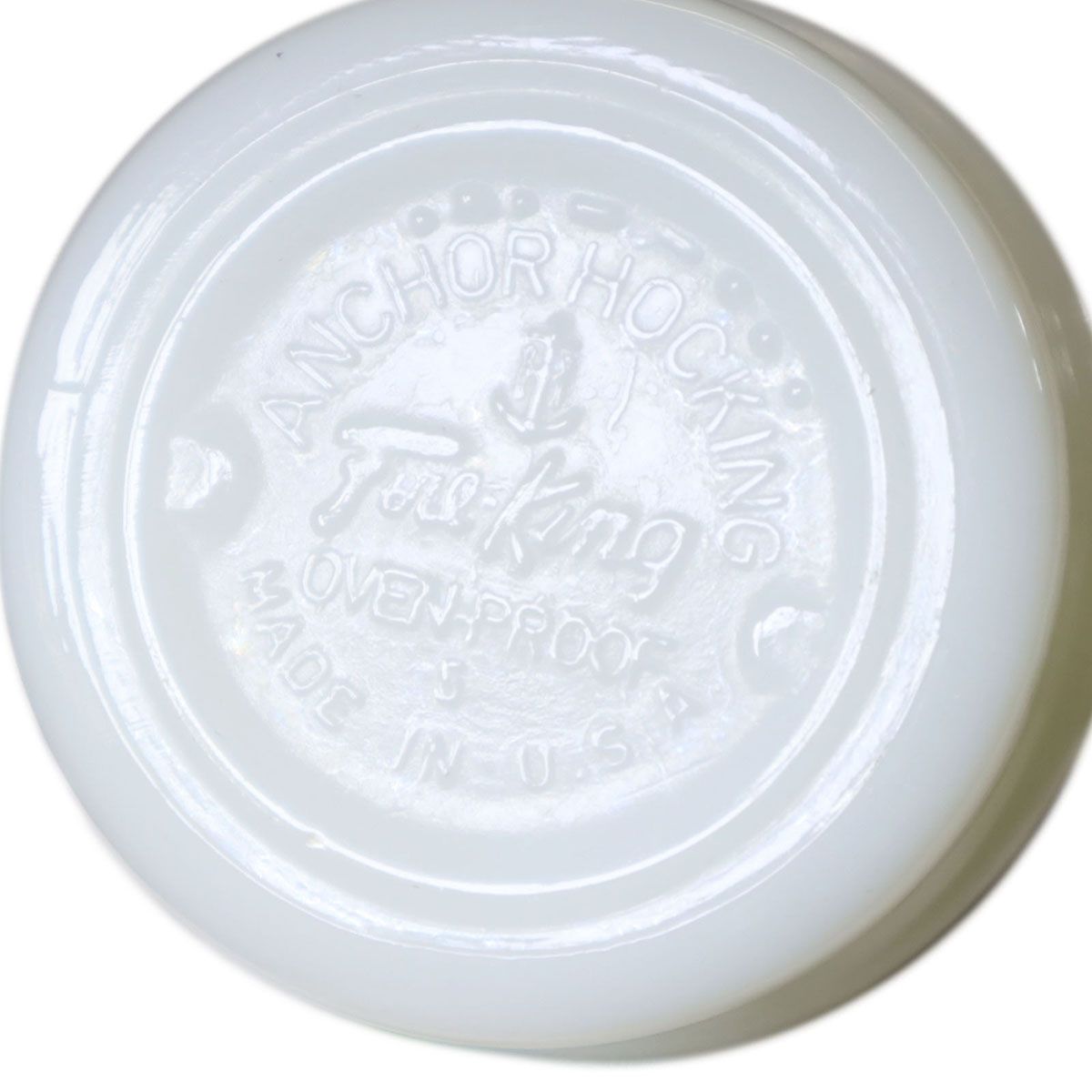 Fire-King ファイヤーキング USA製 フォクシーフラワーズ マグカップ