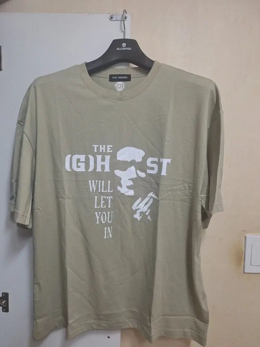 RAF SIMONS ラフ シモンズ ゴースト 半袖Tシャツ カーキ XXL 新品