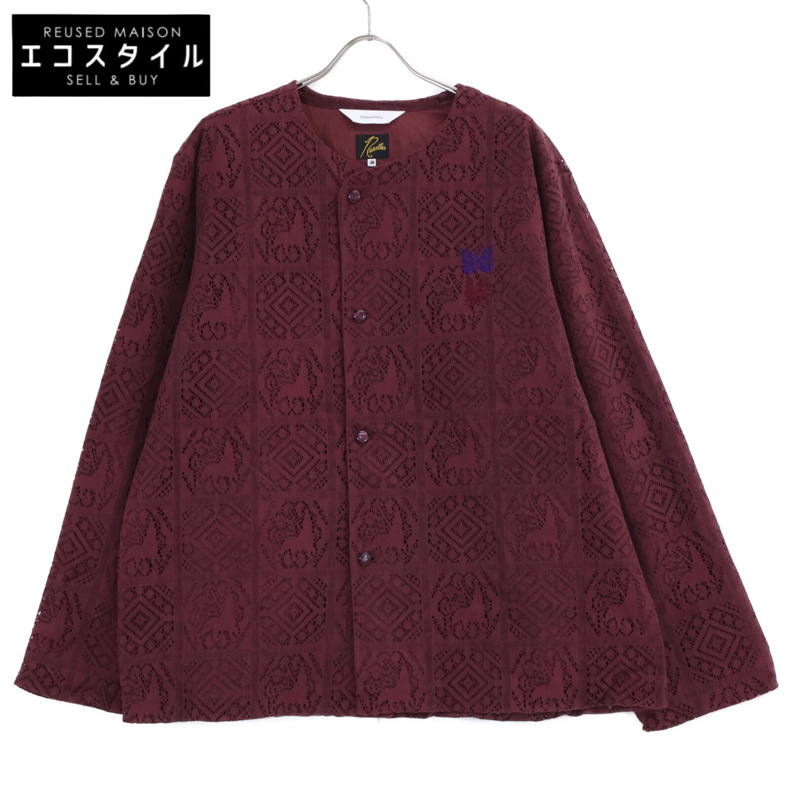NEEDLES × Sasquatchfabrix. レースロングスリーブ NEEDLES