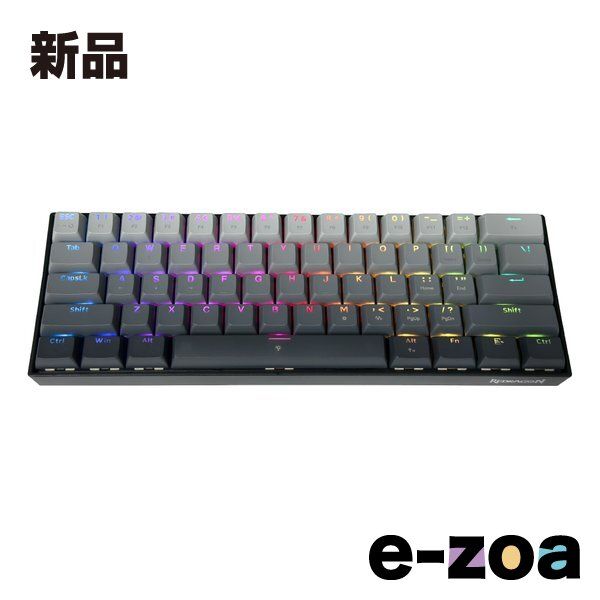 REDRAGON レッドラゴン K617 FIZZ 60% Rapid Trigger K617GGB-RGB-MTI (2621031)