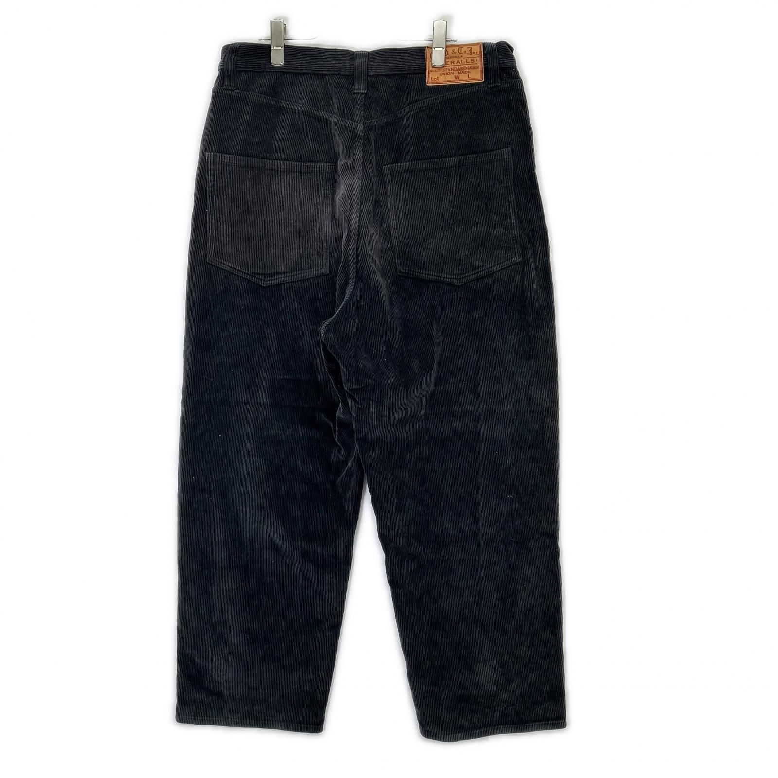 GOLD ゴールド GL42225 21AW チャコール 9W CORDUROY 5POCKET WIDE