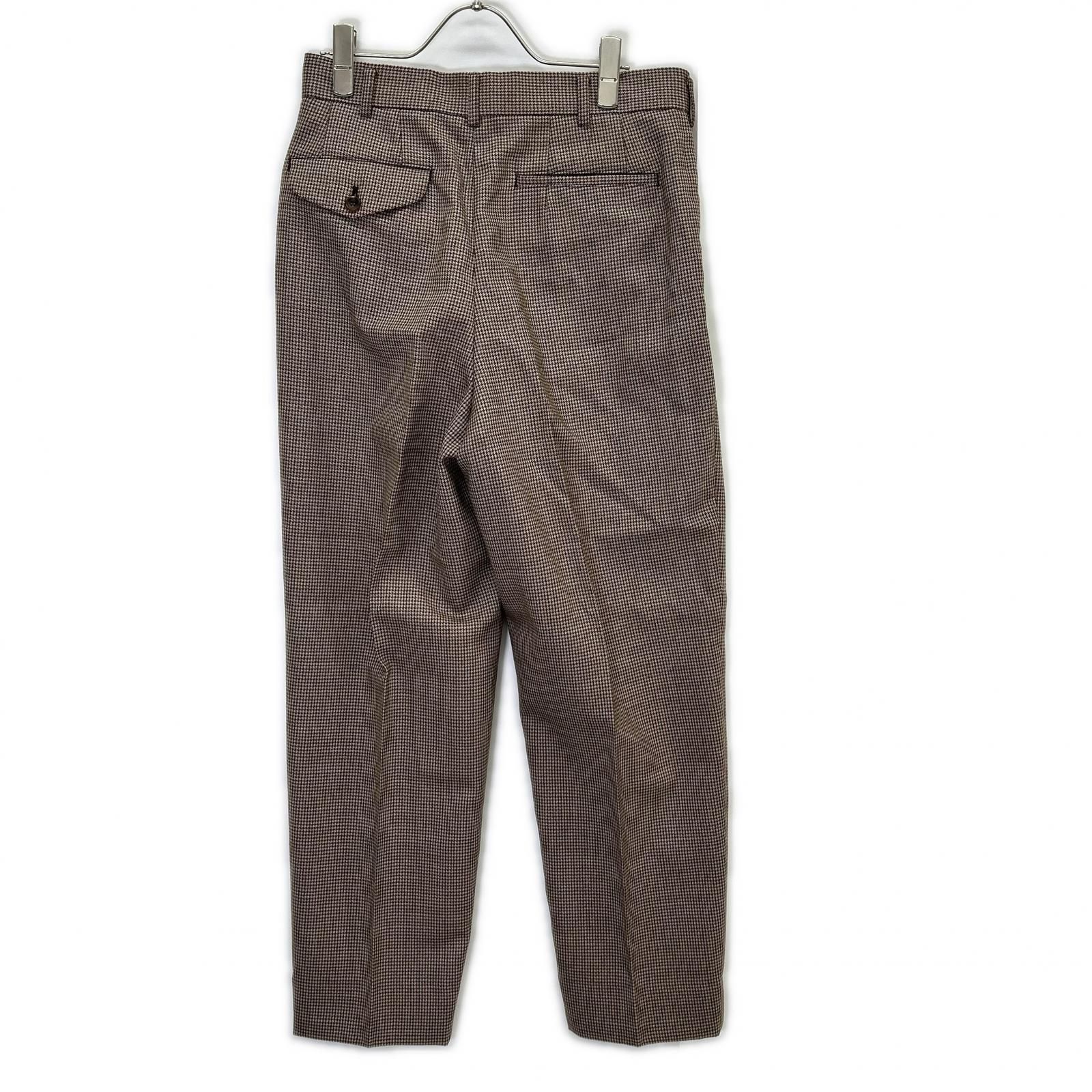 COMMEdesGARCONS HOMME PLUS コムデギャルソンオムプリュス AD1991　90ｓ　PJ-0503S ブラウン ハウンドトゥース ウール セットアップ スーツ S COMMEdesGARCONS HOMME PLUS コムデギャルソンオムプリュス AD1991