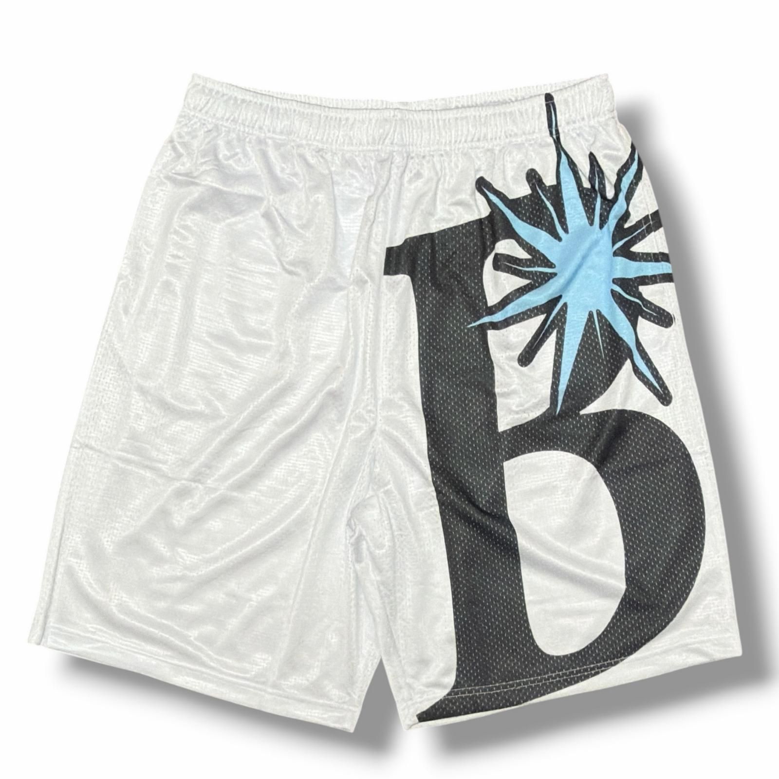 未使用 BoTT 25SS B Logo Mesh Short ビーロゴメッシュショーツ ハーフパンツ ボット 251BoTT19 ホワイト XL （7112M） 未使用 BoTT 25SS B Logo Mesh Short ビーロゴメッシュショーツ ハーフ