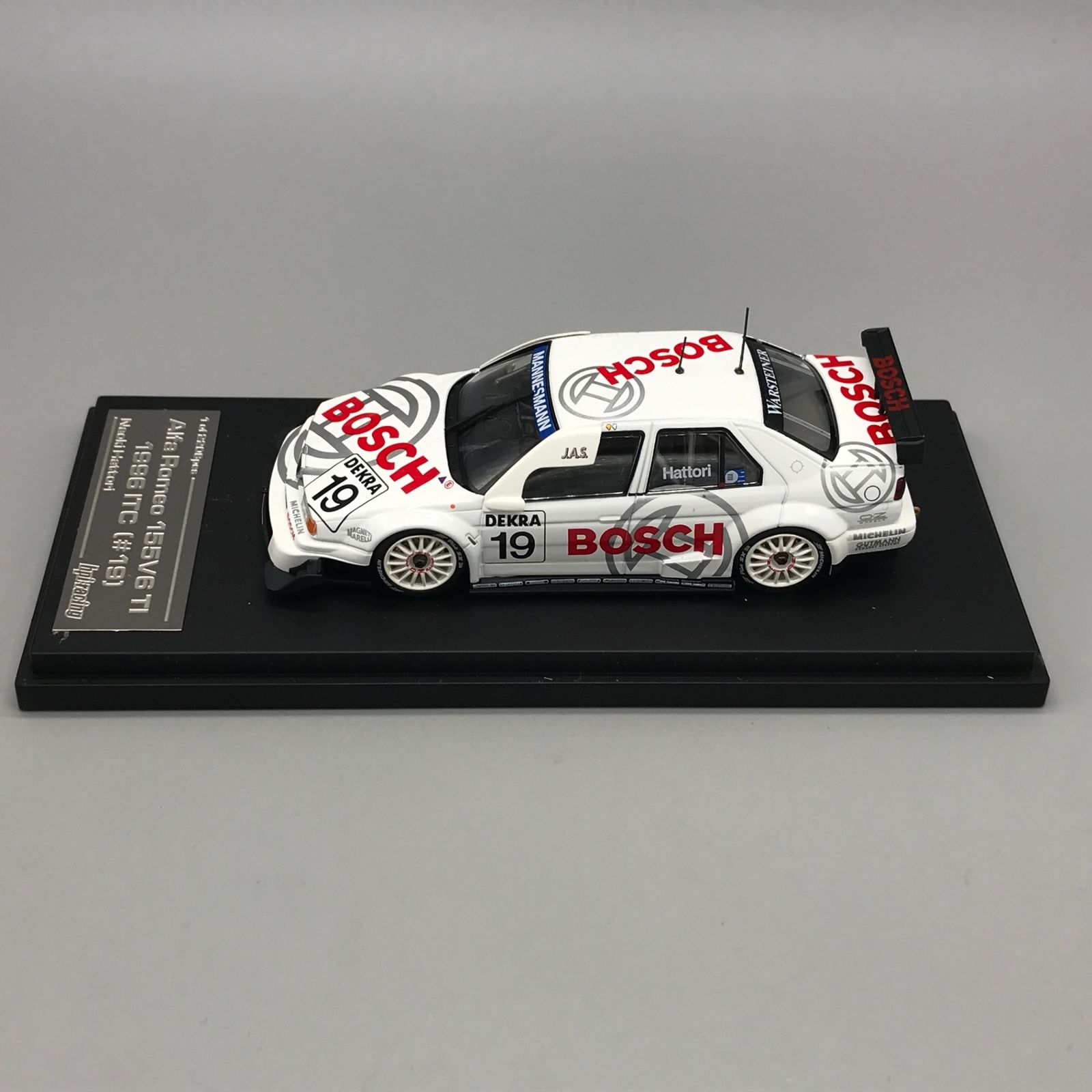 Hpi-racing 1/43 アルファロメオ 155V6 TI #19 1996 ITC 服部尚輝