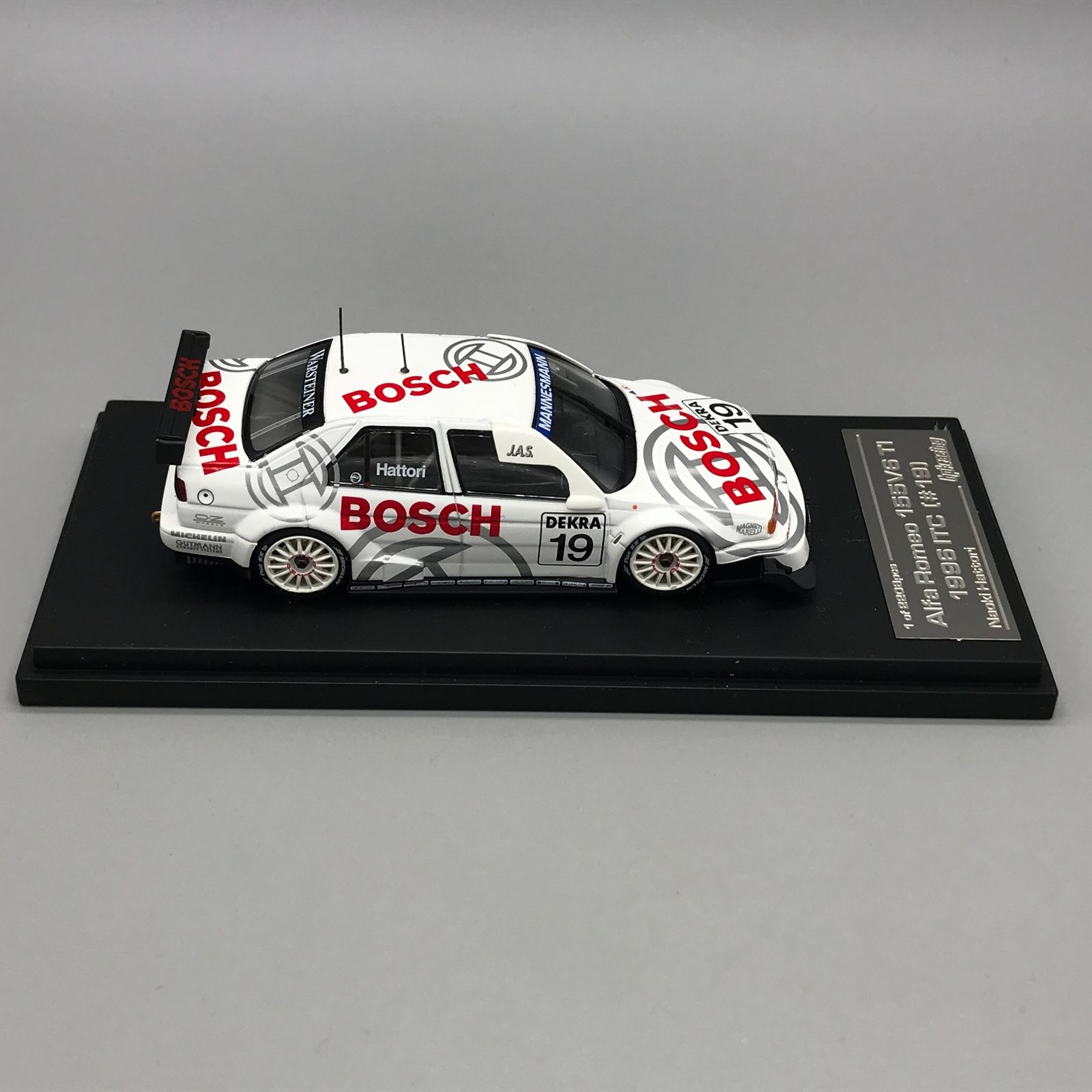 Hpi-racing 1/43 アルファロメオ 155V6 TI #19 1996 ITC 服部尚輝