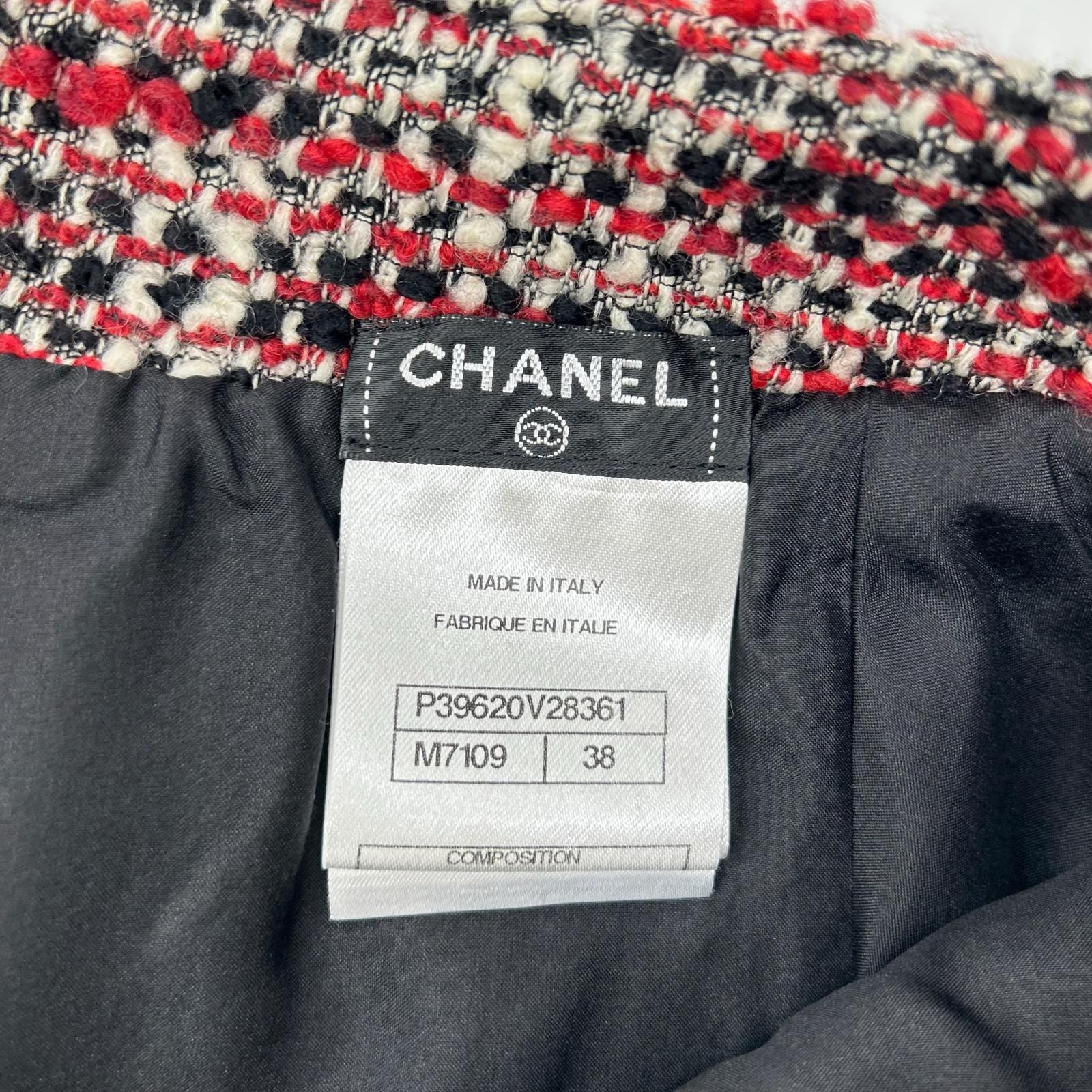 CHANEL シャネル P39620V28361 ツイード スカート 38 - メルカリ