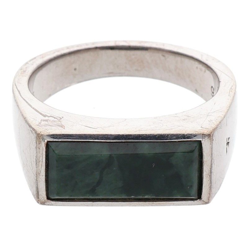 トムウッド  Peaky Ring Green Marble グリーンマーブルピーキーリング メンズ 15号 トムウッド Peaky Ring Green Marble グリーンマーブルピーキーリング