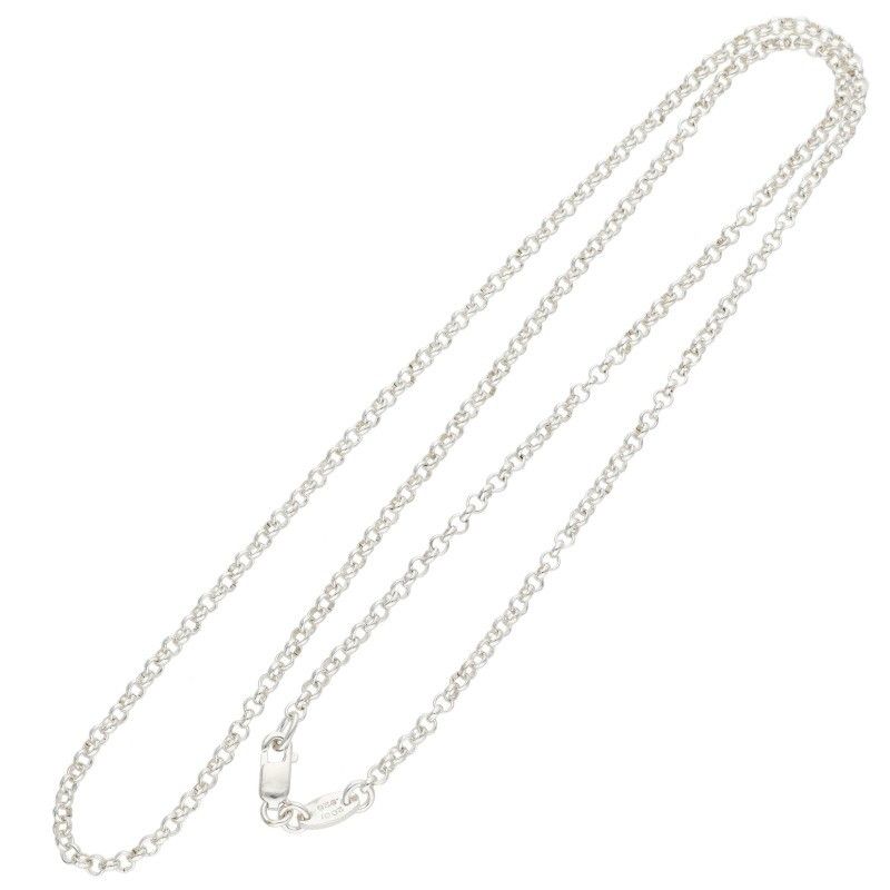 クロムハーツ NECKCHAIN R20/ロールチェーン20inch シルバーネックレス