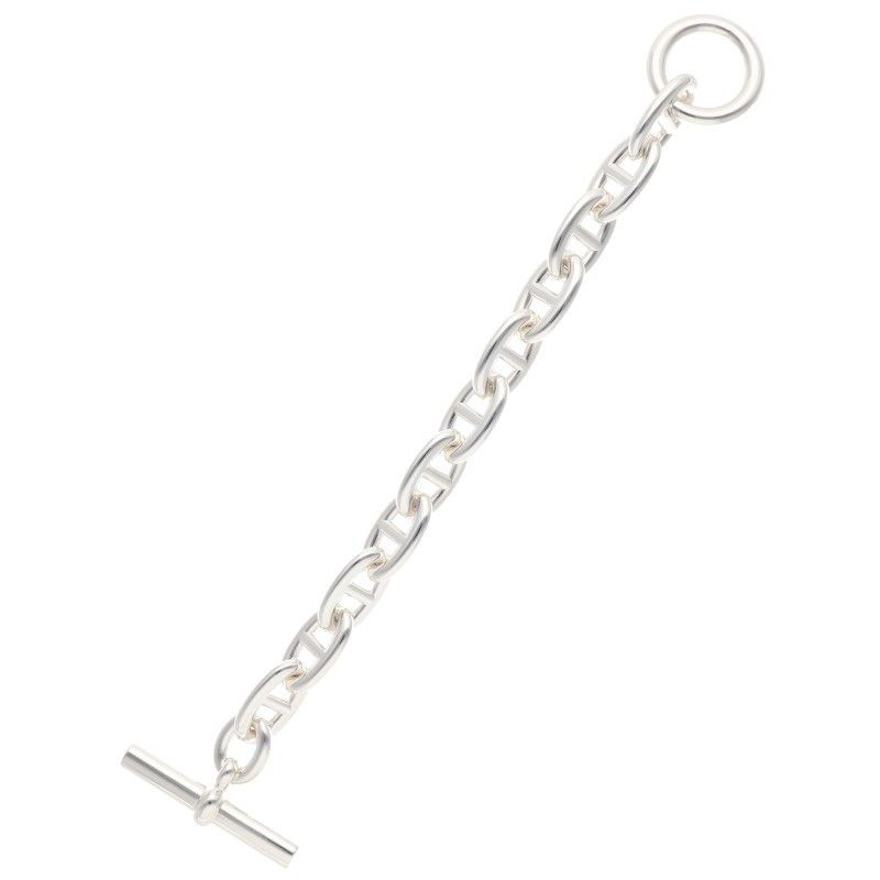 エルメス Chaine d'Ancre TGM シェーヌダンクルTGMシルバー