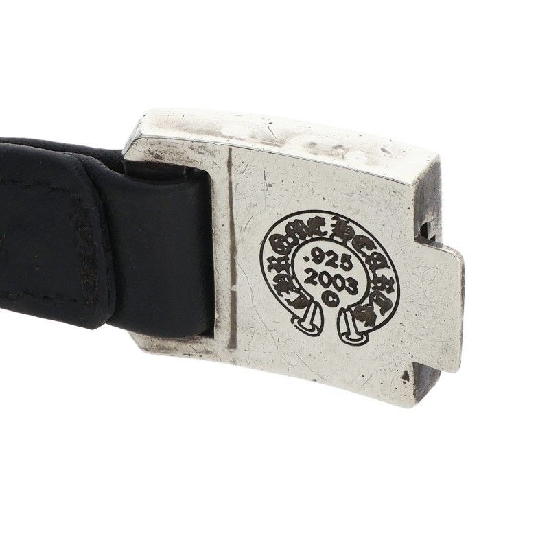 クロムハーツ HARNESS CLASP/ハーネスクラスプ レザーブレスレット