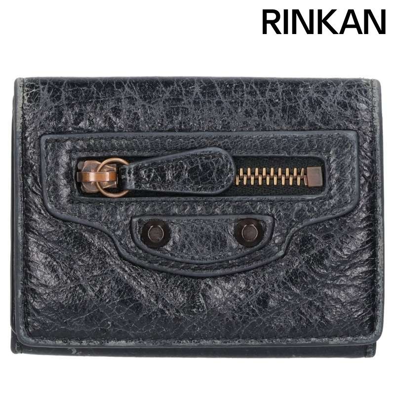 バレンシアガ 810669 Le City 三つ折り財布 メンズ