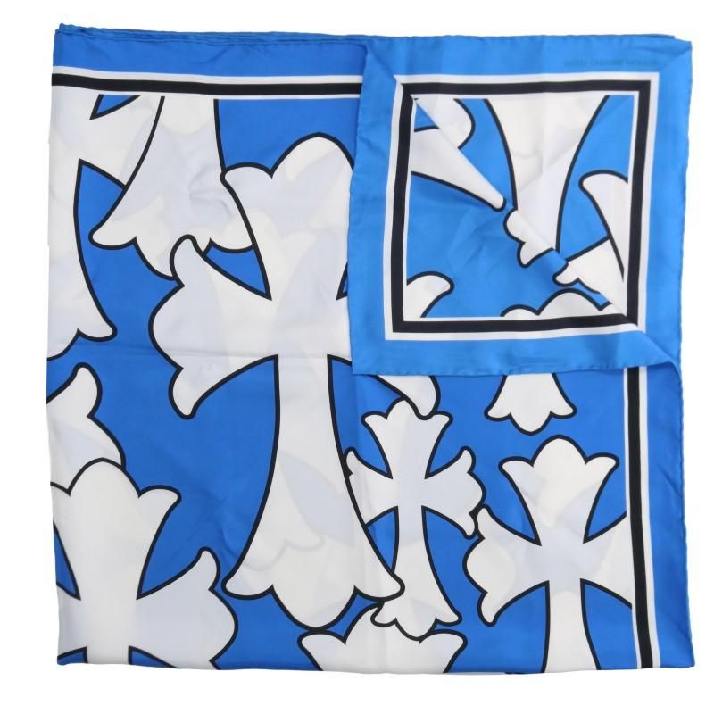 クロムハーツ CH SCARF CHプラスプリントシルクスカーフ メンズ - メルカリ