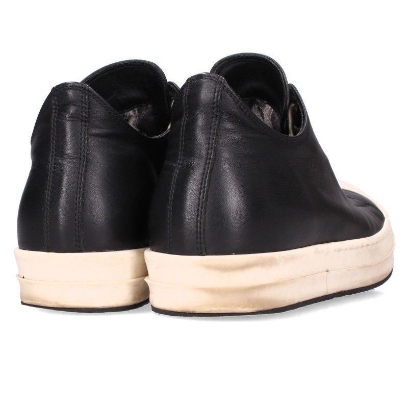 リックオウエンス RAMONES LOW ラモーンズレザーローカットスニーカー