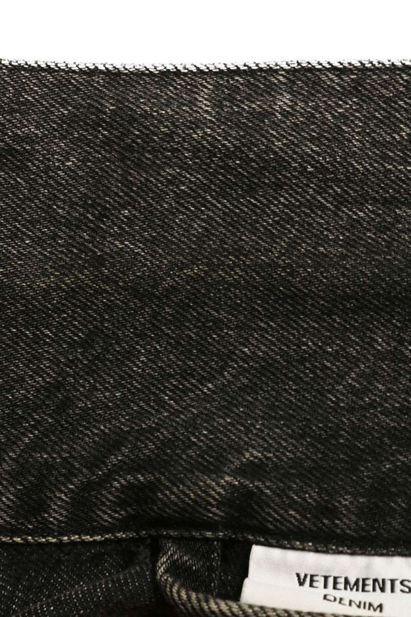 ヴェトモン ×リーバイス LEVI'S  WSS18JA17 再構築クロップドデニムジャケット メンズ M ヴェトモン ×リーバイス LEVI'S WSS18JA17 再構築クロップドデニム
