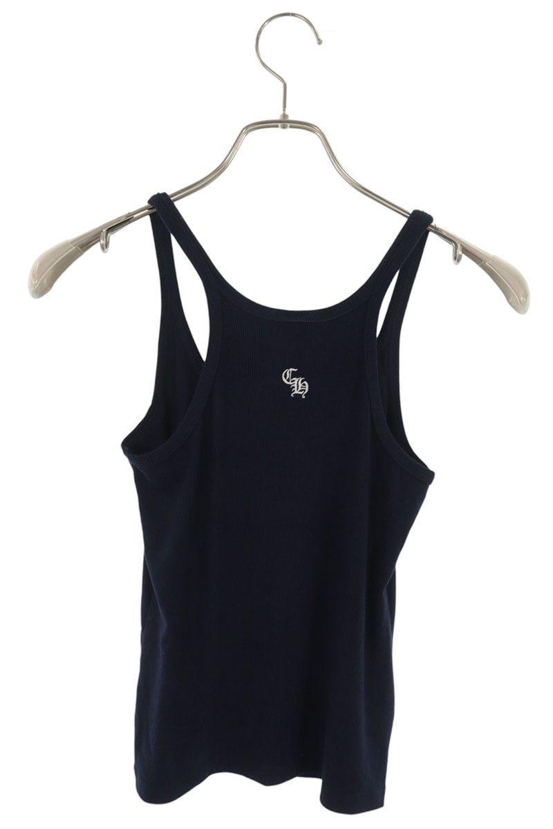 クロムハーツ RIB TANK CH刺繍リブタンクトップ レディース S - メルカリ