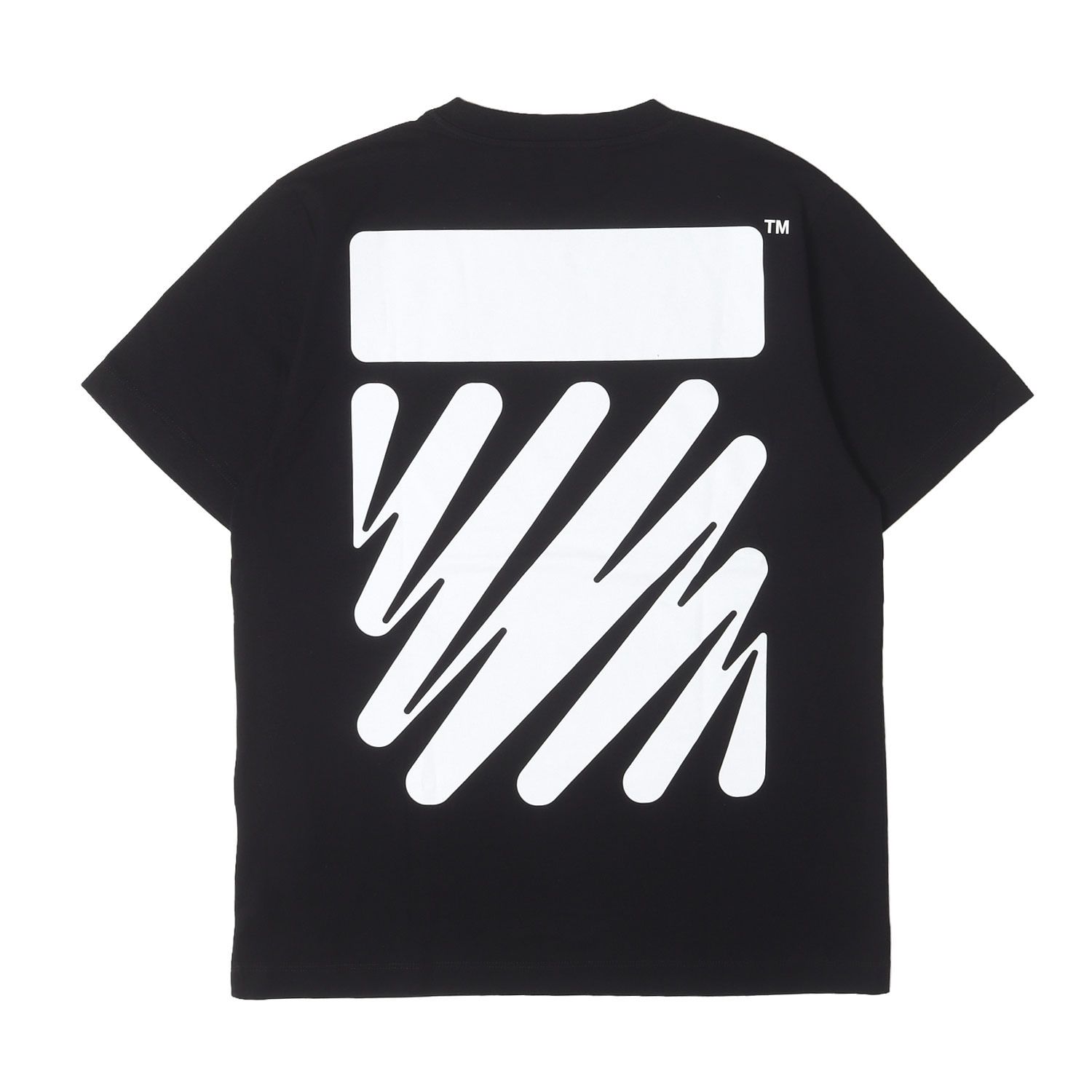 【美品】OFF-WHITE オフホワイト Tシャツ ブラック 黒 サイズ:L 22SS グラフィック ロゴ クルーネック Tシャツ WAVE DIAG SLIM S/S TEE トップス カットソー 半袖【メンズ】【中古】 17,122円