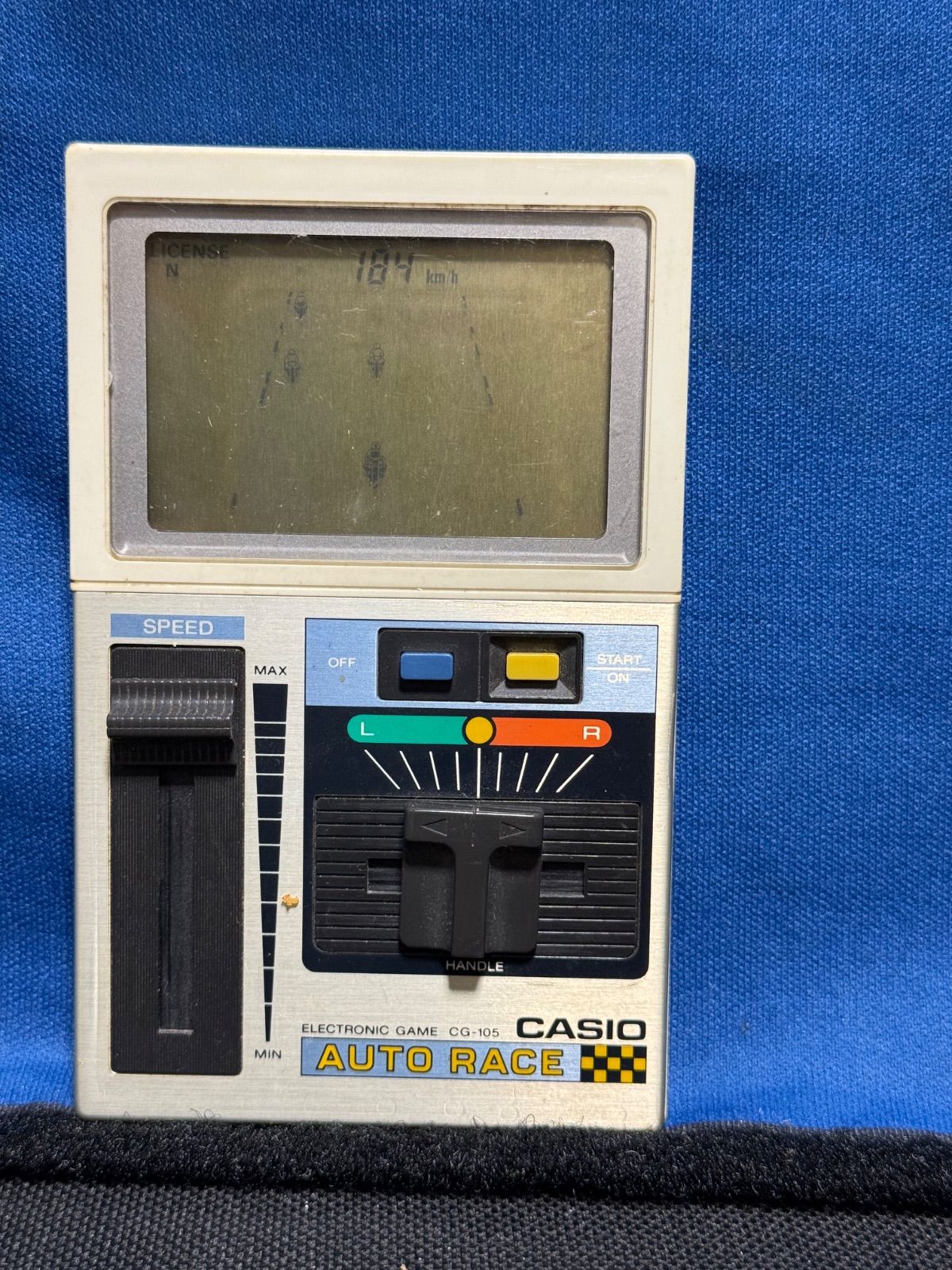 カシオ CGー105 AUTO RACE LSIゲーム レトロ - メルカリ