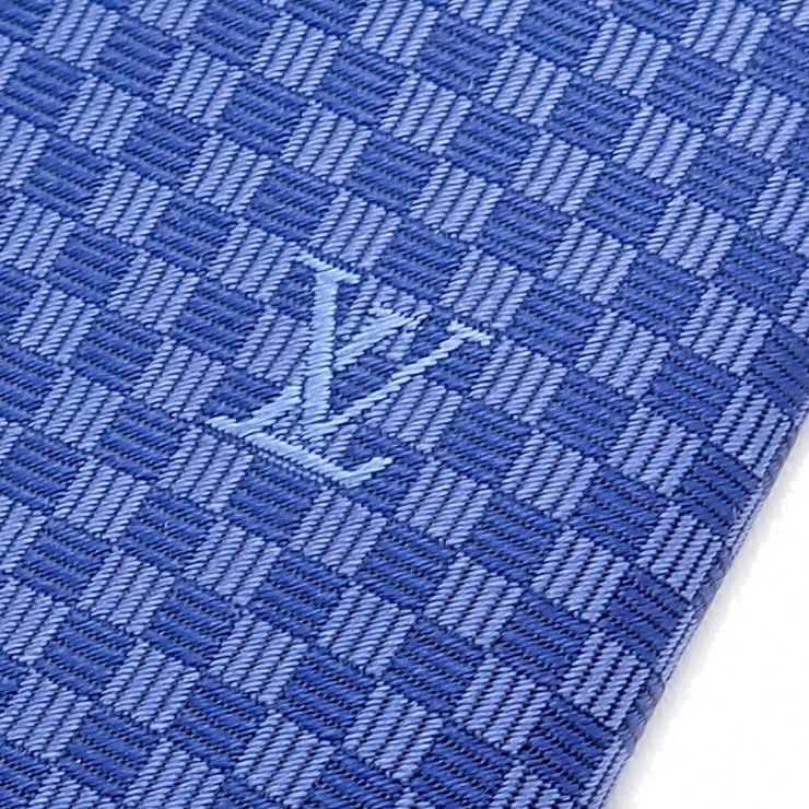 未使用品 LOUIS VUITTON ルイ ヴィトン ネクタイ マイクロダミエ