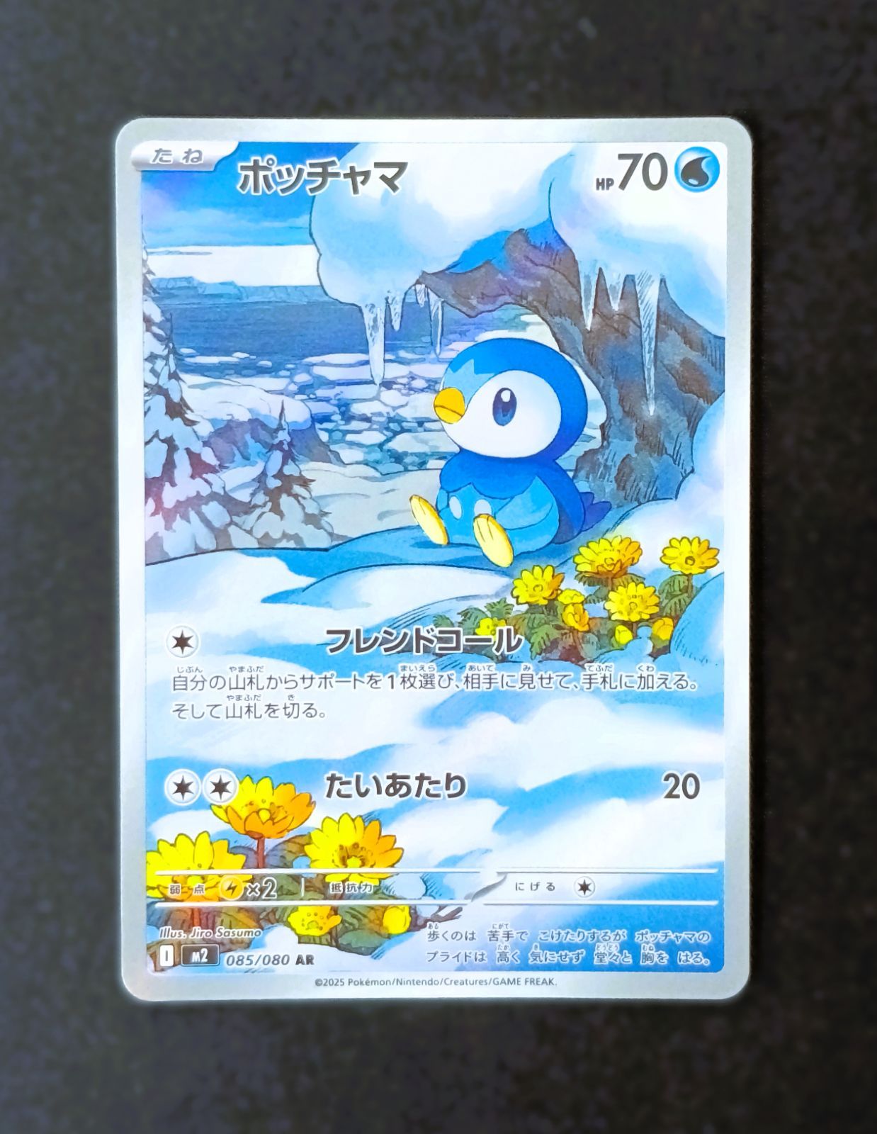 状態A】 ポッチャマ AR [ M2 : 085 / 080 ] ポケモンカードゲーム
