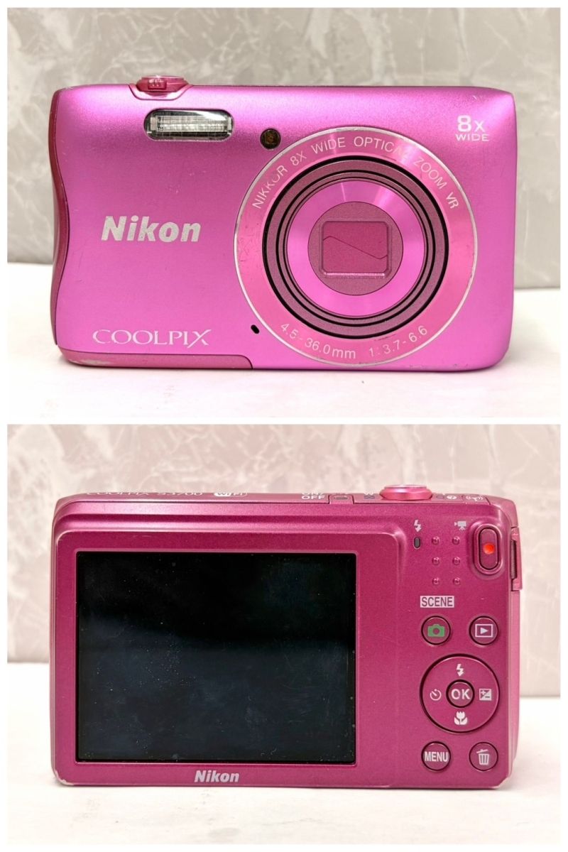 Nikon ニコン】デジタルカメラ COOLPIX S3700 ピンク カメラ本体