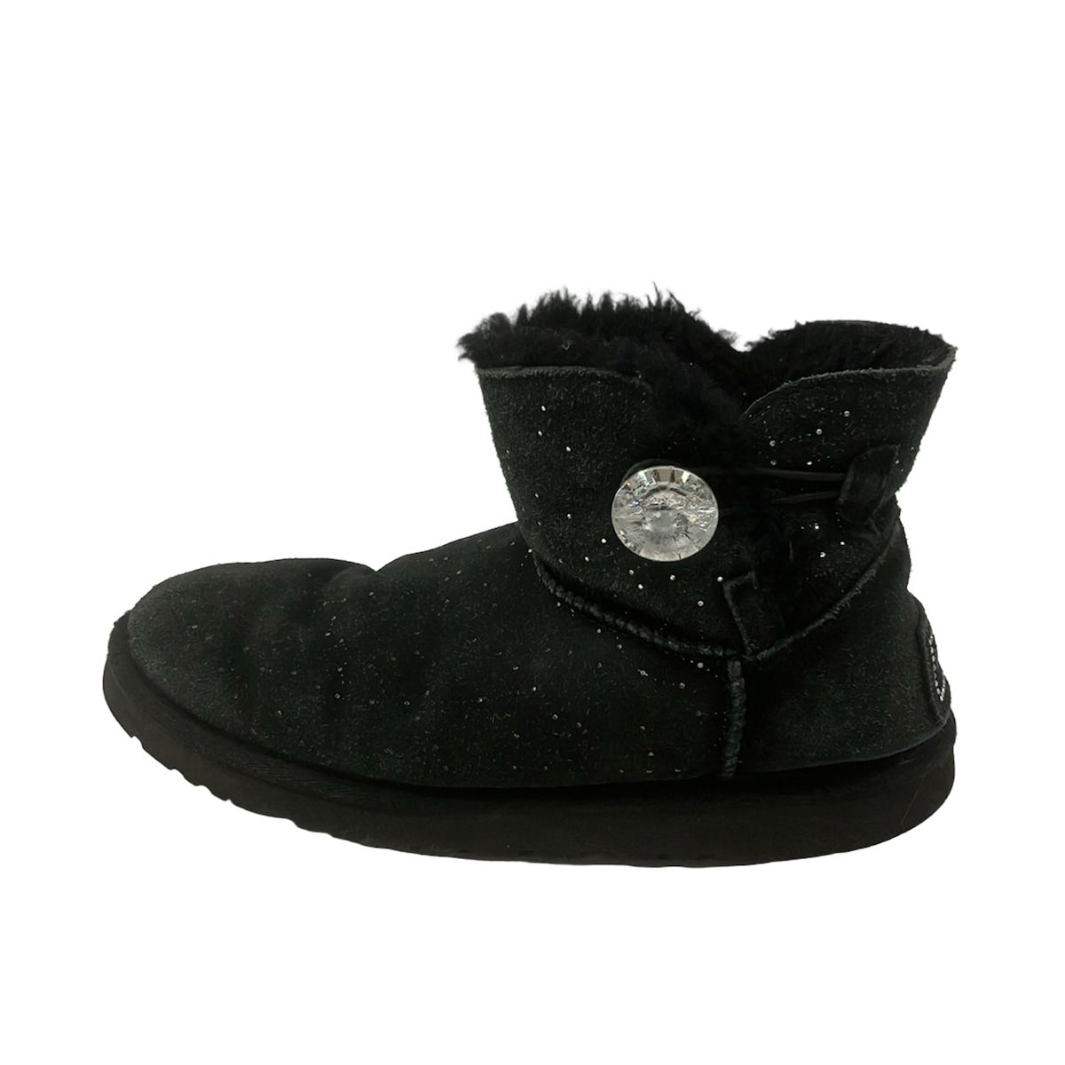 UGG(アグ) ショートブーツ 23 レディース ミニ ベイリー ボタン