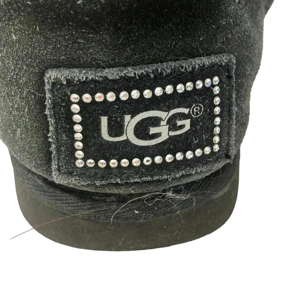 UGG(アグ) ショートブーツ 23 レディース ミニ ベイリー ボタン