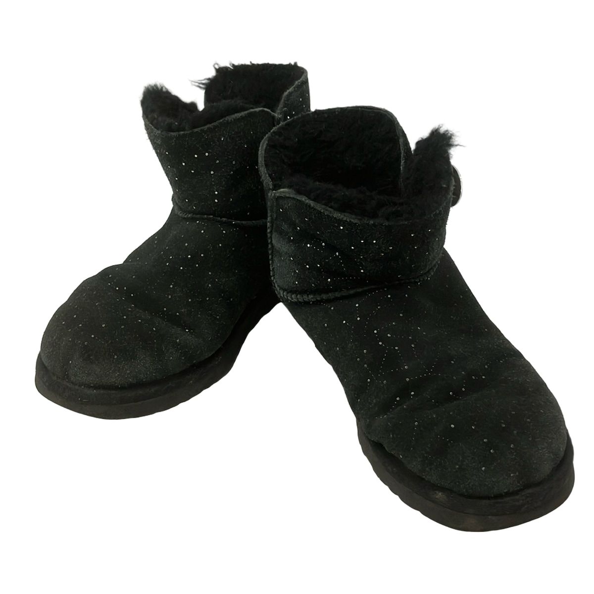 UGG(アグ) ショートブーツ 23 レディース ミニ ベイリー ボタン