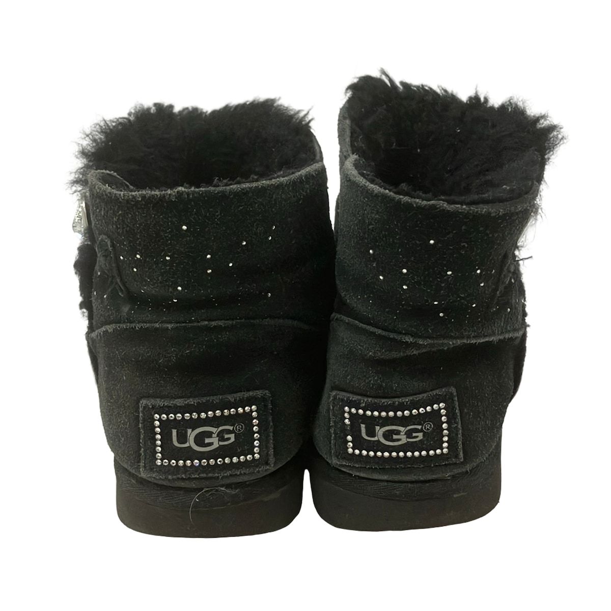 UGG(アグ) ショートブーツ 23 レディース ミニ ベイリー ボタン