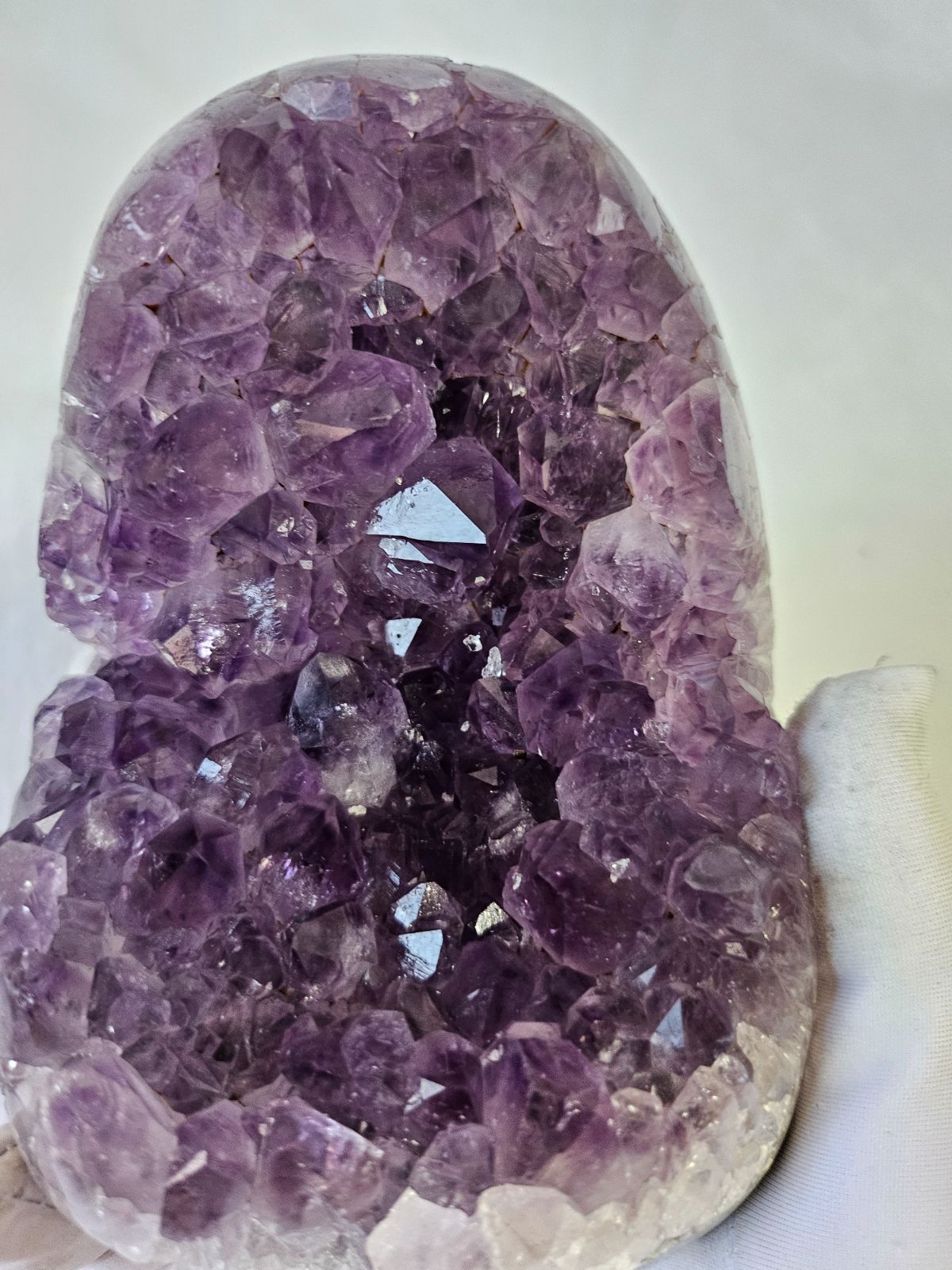 天然アメジストドーム 原石 約828g 紫水晶