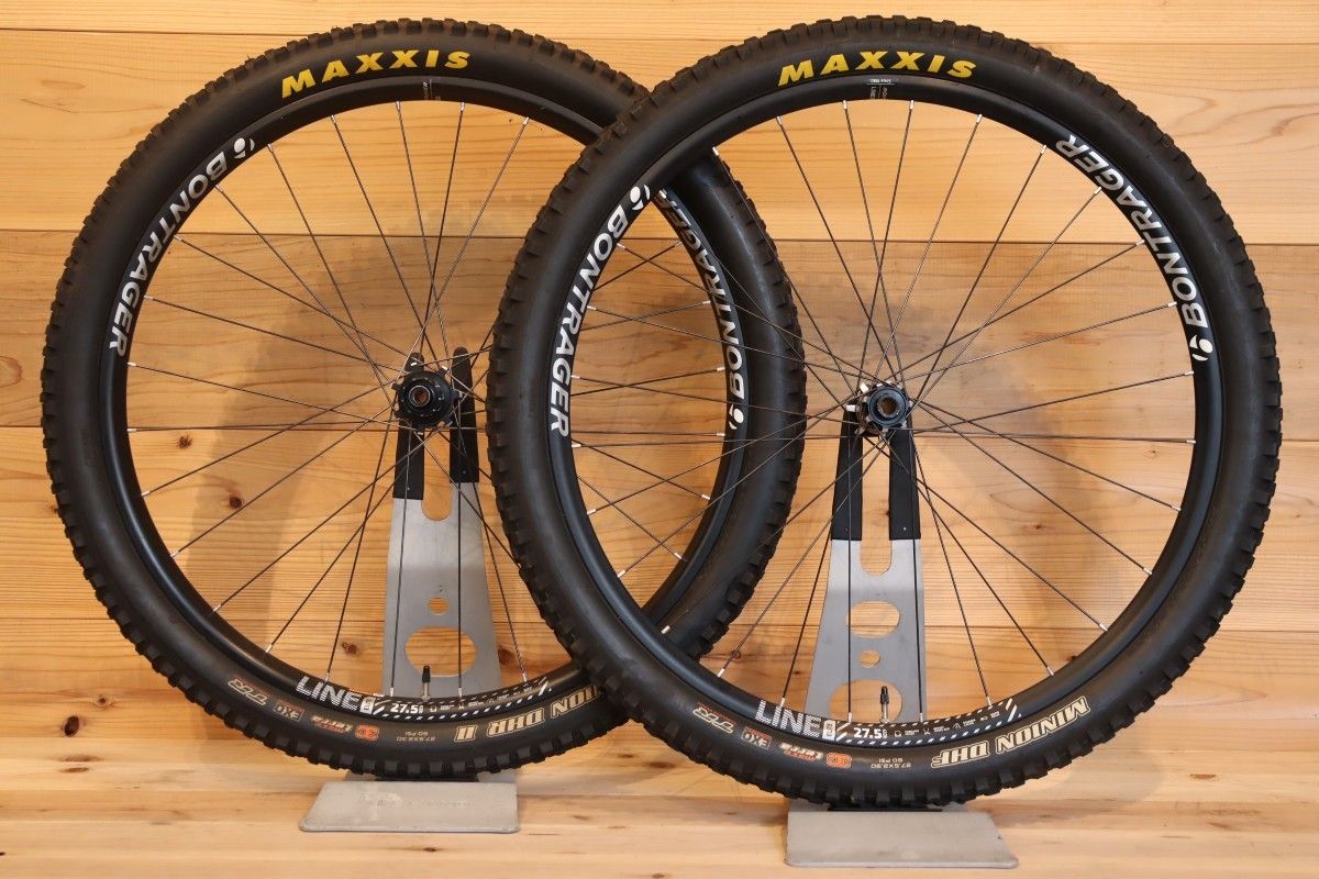 ボントレガー BONTRAGER ライン エリート LINE ELITE アルミ チューブレス ホイールセット シマノMTB11Sフリー 27.5インチ 15×100/12×142スルー対応 【千葉店】