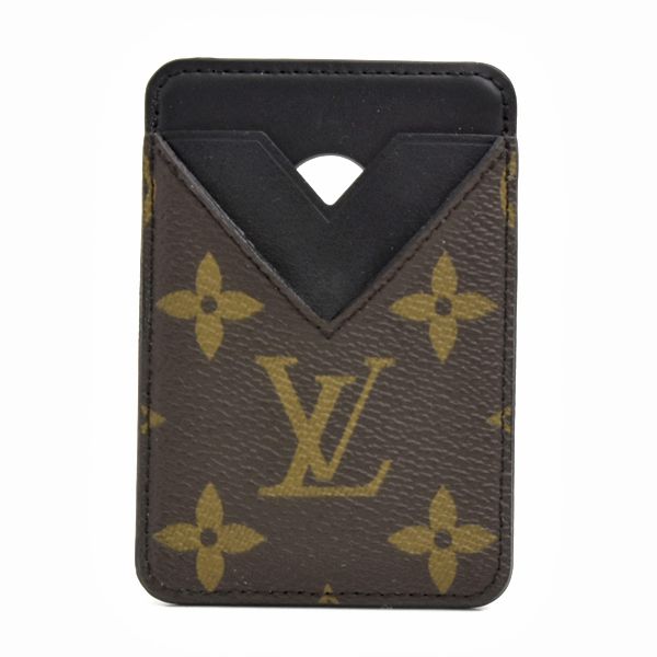 ルイヴィトン ブランド小物 メンズ モノグラムマカサー ポルトカルト マグネット カードケース M13185 Louis Vuitton 中古