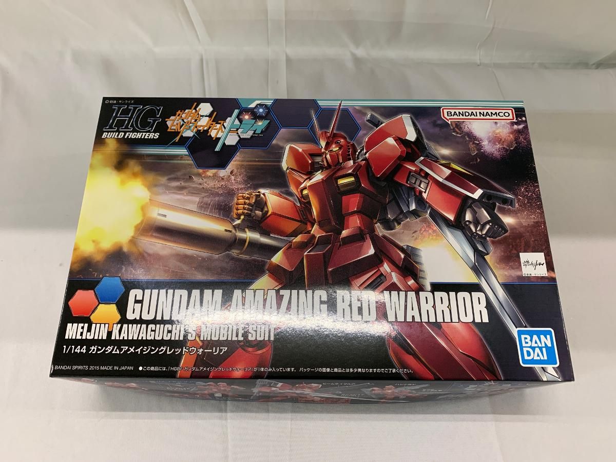 【未開封】1/144 HGBF ガンダム アメイジングレッドウォーリア 「ガンダムビルドファイターズトライ」