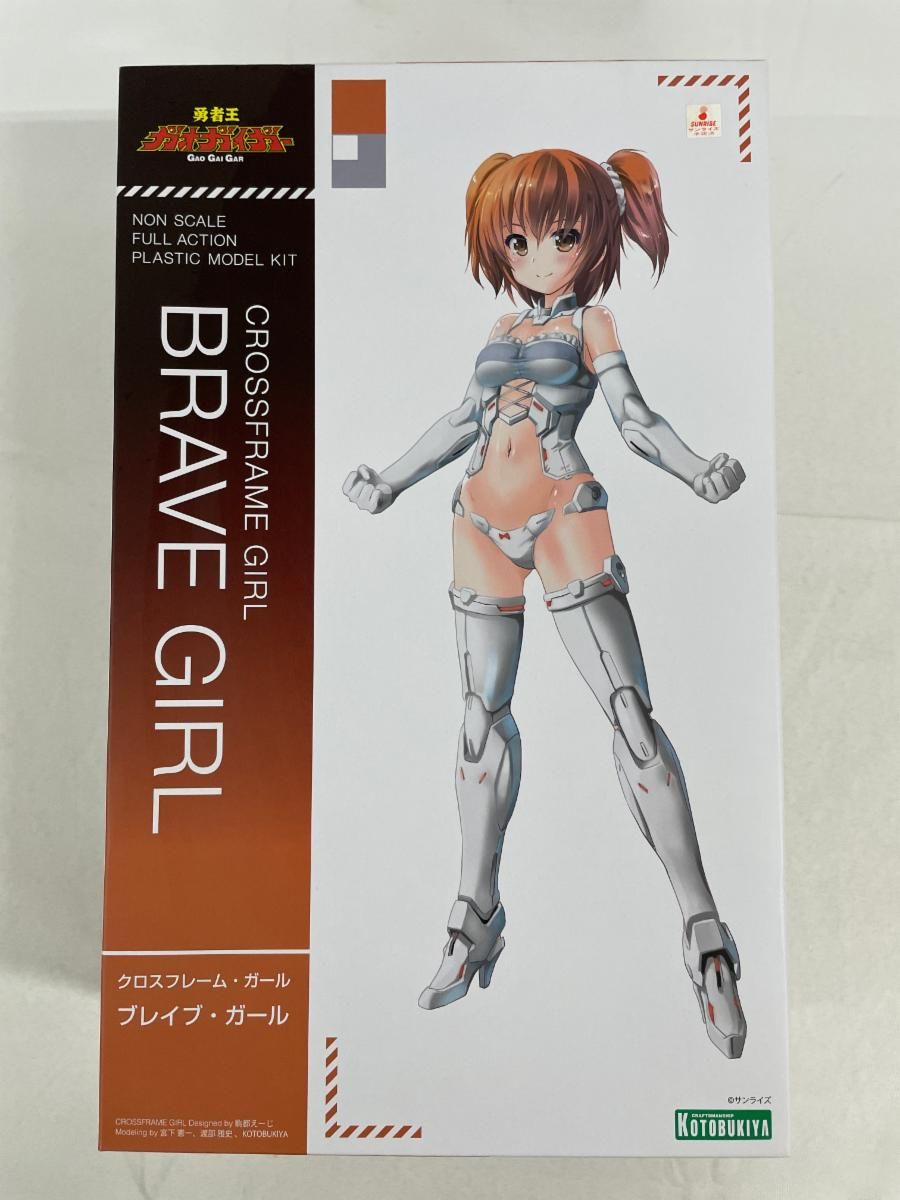 【未開封】勇者王ガオガイガー クロスフレーム・ガール ブレイブ・ガール 全高約160mm NONスケール プラモデル