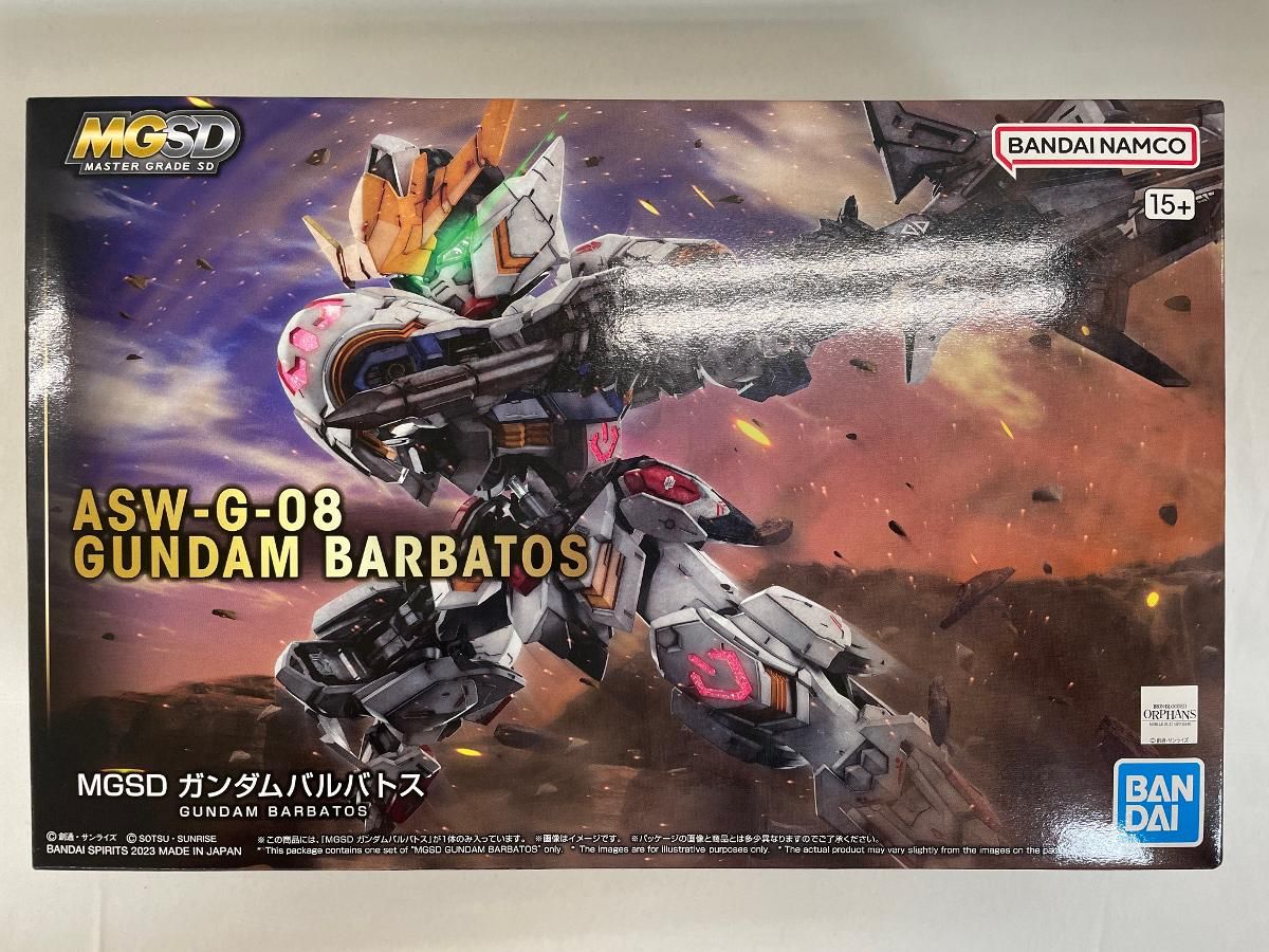 【未組立/最終値下】MGSD ASW-G-08 ガンダムバルバトス 未開封】MGSD ASW-G-08 ガンダムバルバトス - メルカリ