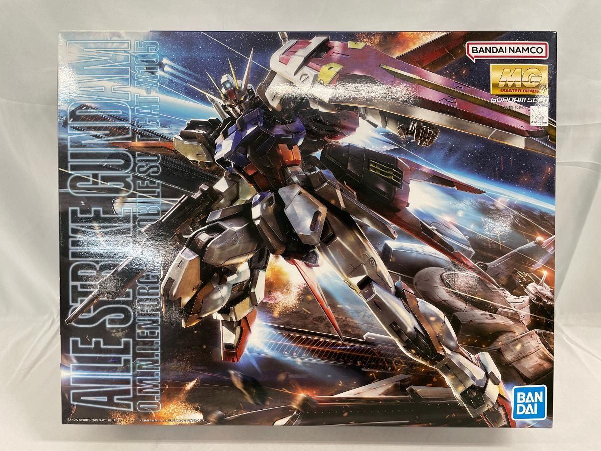 【未開封】MG 機動戦士ガンダムSEED エールストライクガンダム Ver.RM 1/100スケール 色分け済みプラモデル